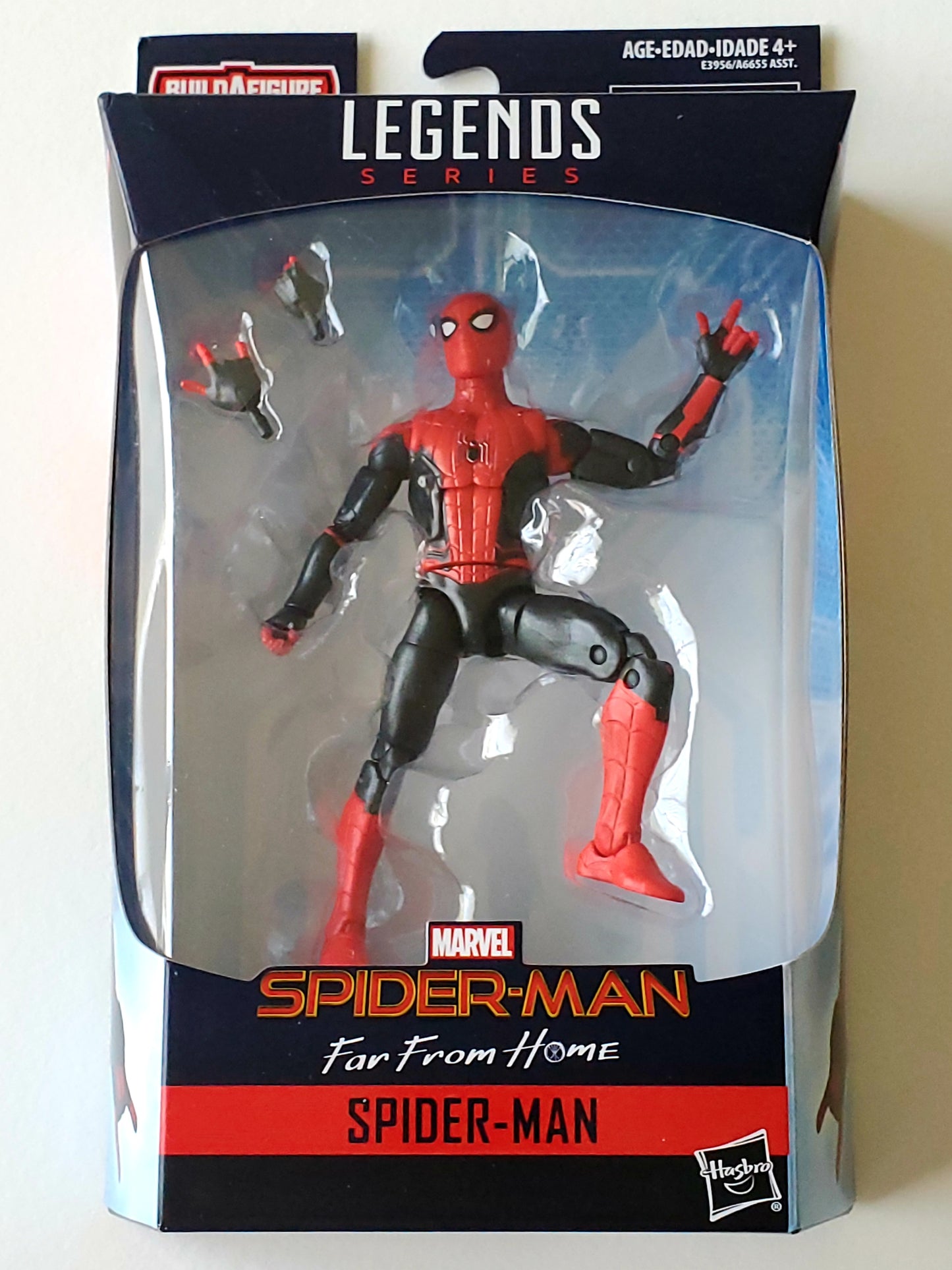 Marvel Legends Molten Man Series Spider-Man 6-Inch Action Figure