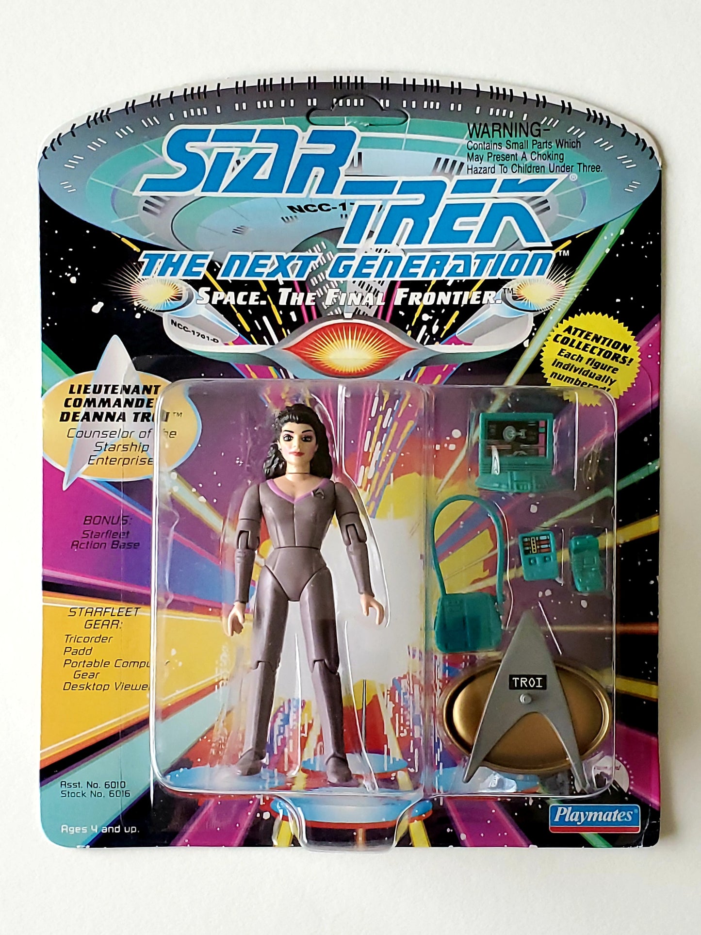 Star Trek: The Next Generation Lt. Cmdr. Deanna Troi 4.5-Inch Action Figure
