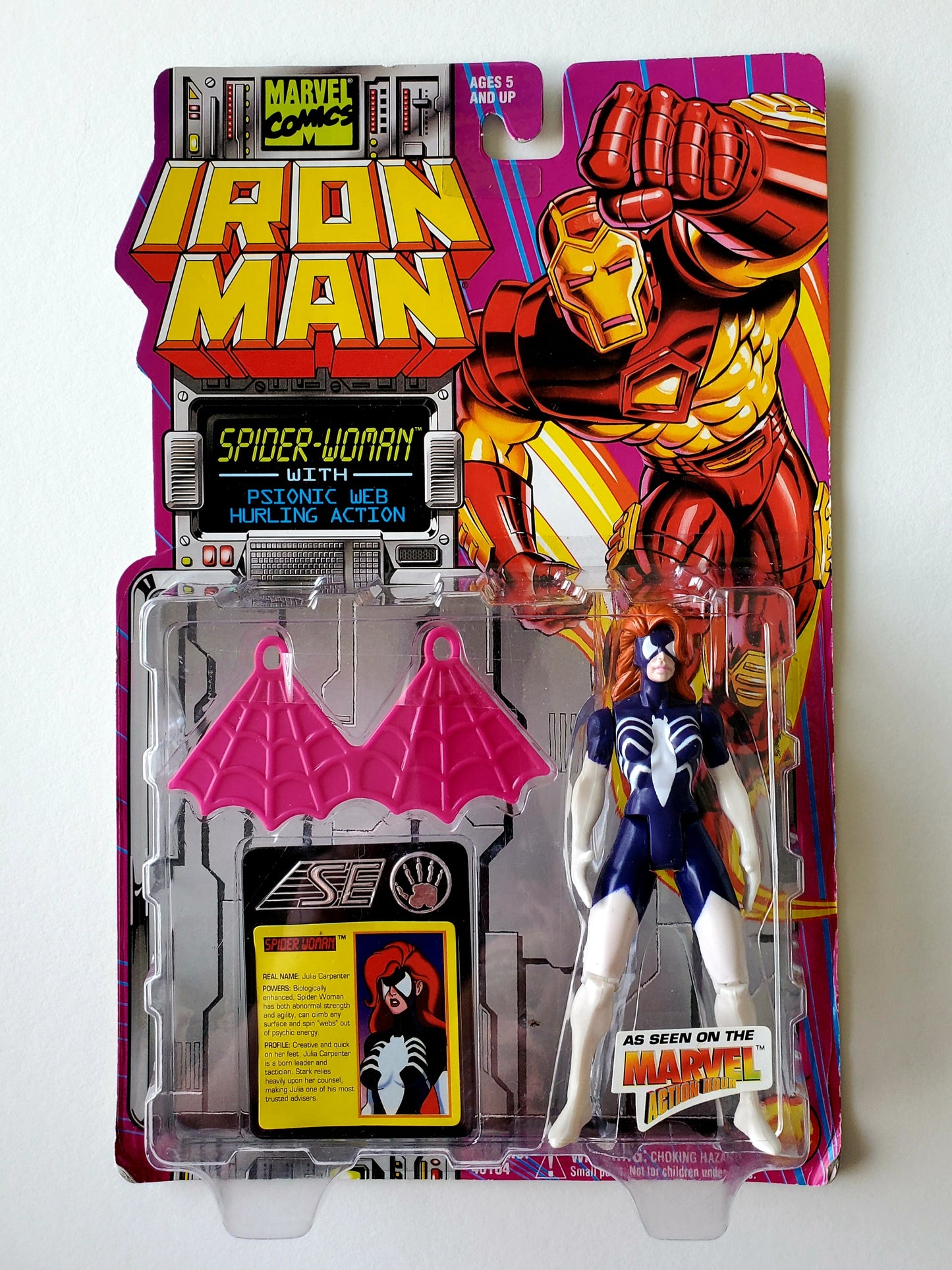 Iron Man Animates Series Spider-Woman 5-Inch Action Figure