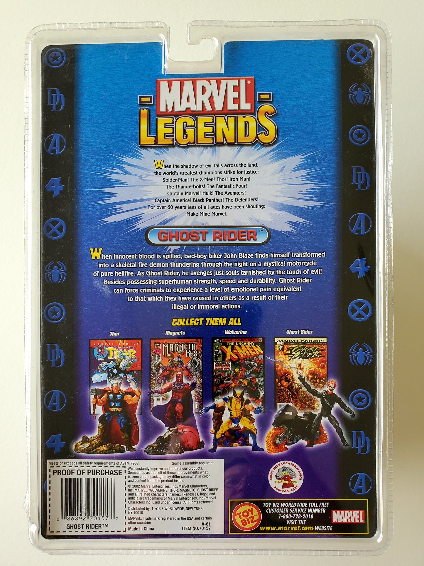 Marvel Legends Series III Ghost Rider 6-Inch Action Figure