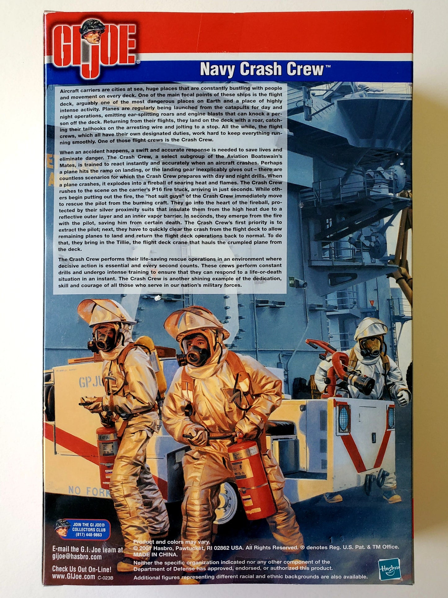 G.I. Joe Navy Crash Crew (Caucasian) 12-Inch Action Figure