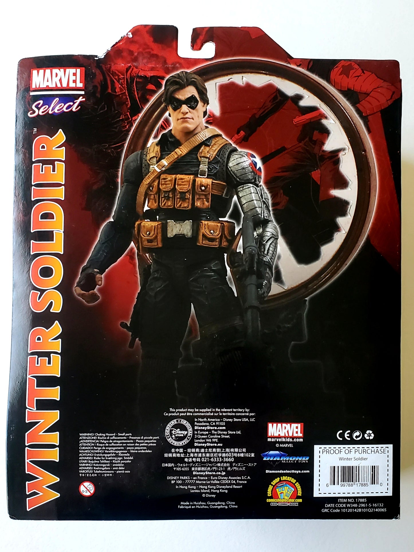 Marvel Select Exclusive Winter Soldier Action Figure