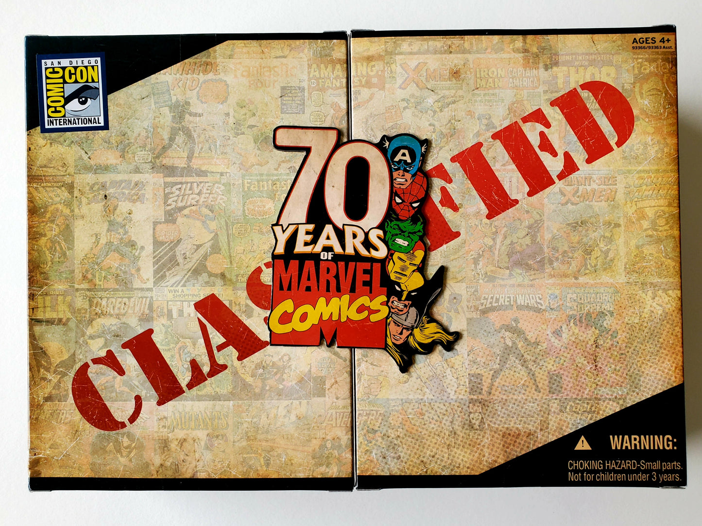 2009 San Diego Comic Con Exclusive Marvel Universe The Invaders 3.75-Inch Action Figure 4-Pack