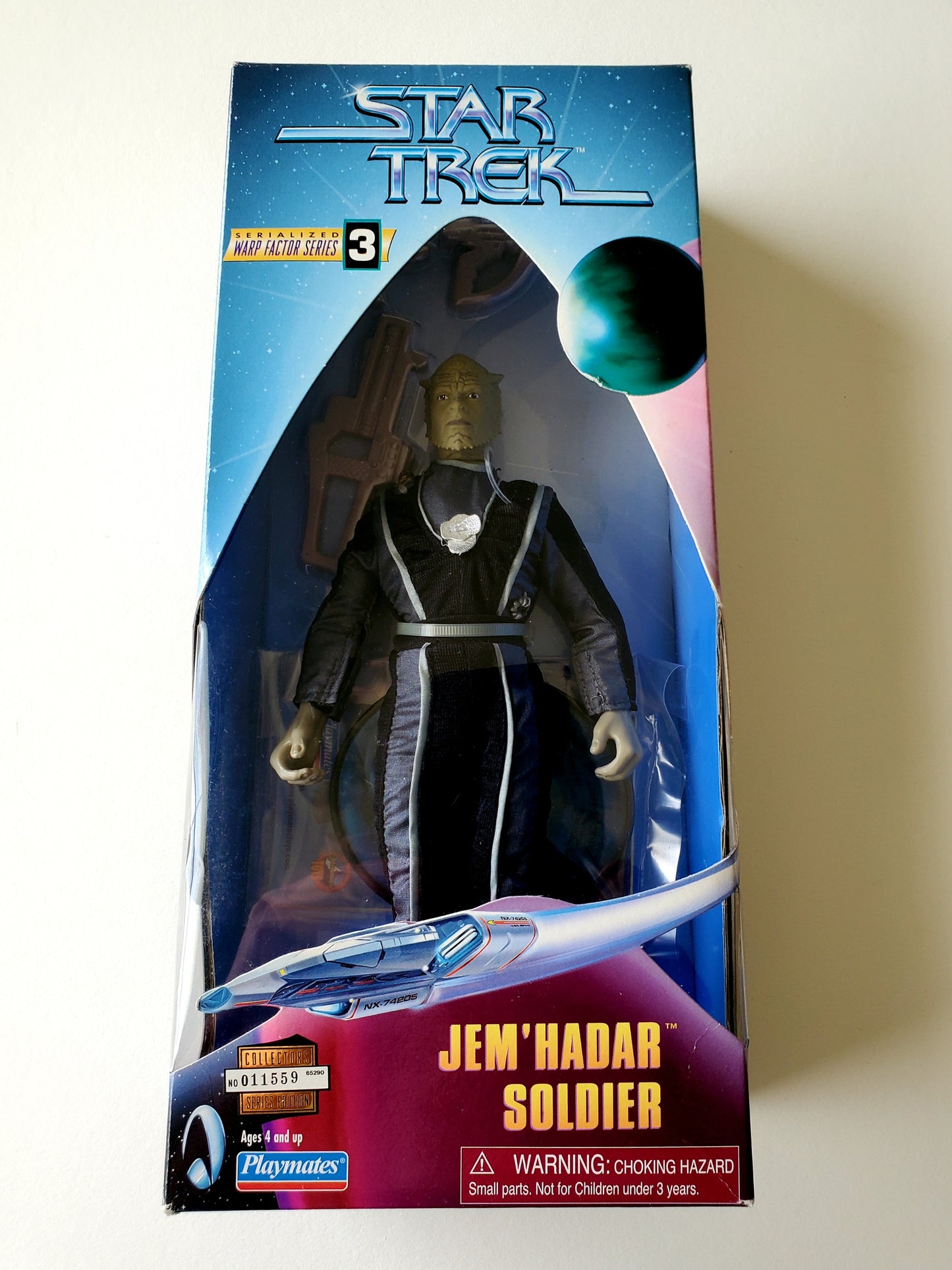Star Trek Warp Factor Series 3 Jem'Hadar Soldier 9-Inch Action Figure