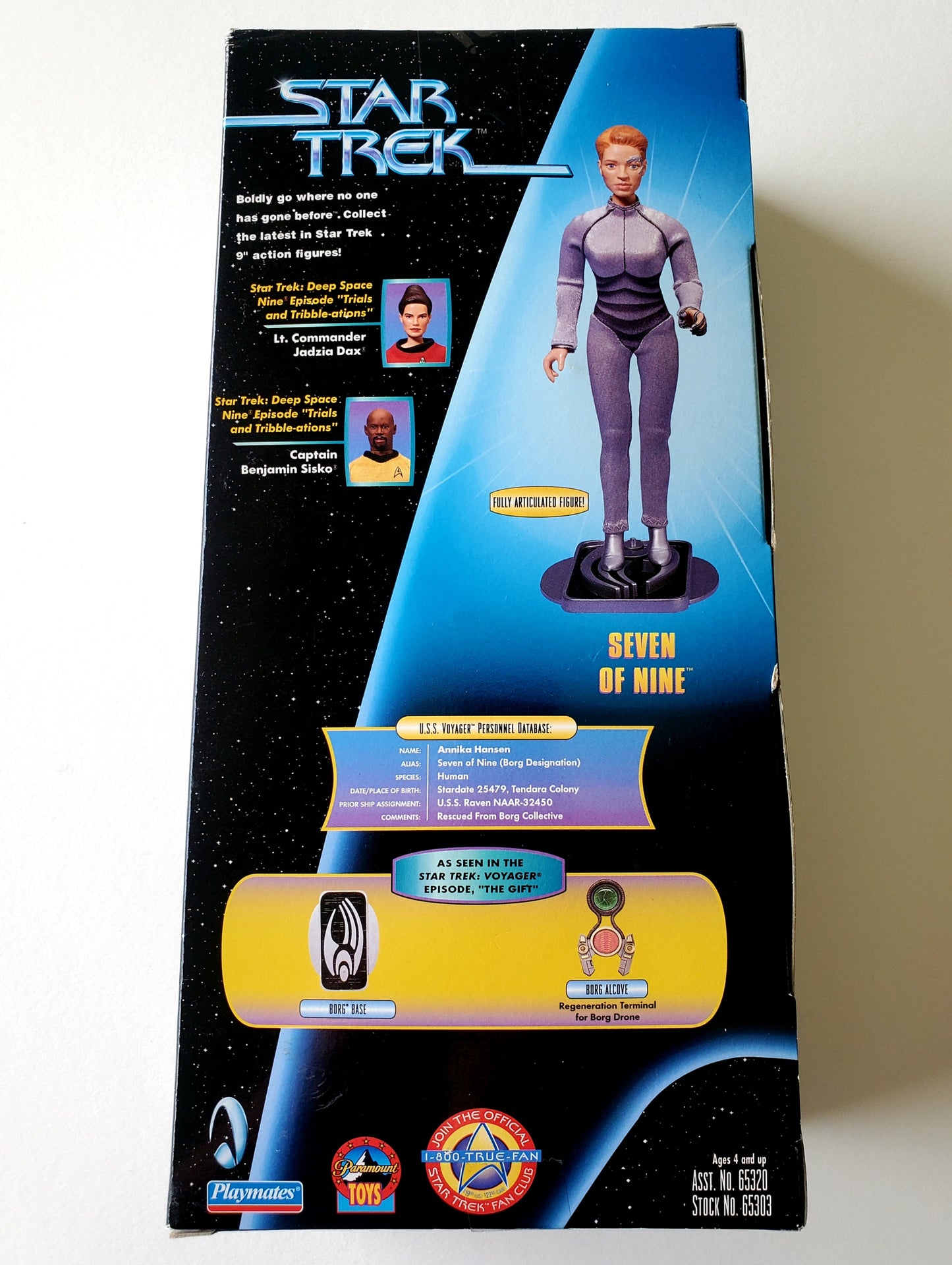 Star Trek Warp Factor Series 4 Seven of Nine 9-Inch Action Figure
