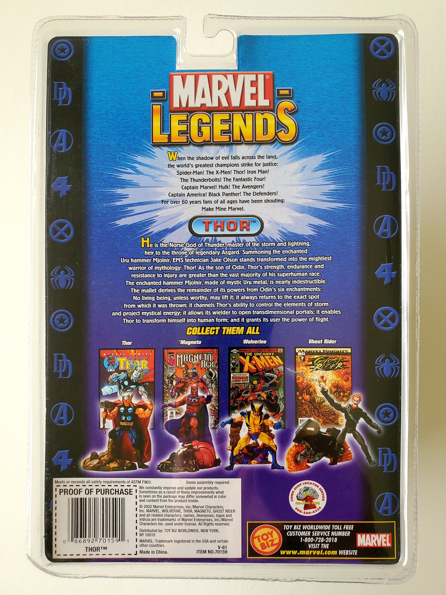 Marvel Legends Series III Thor 6-Inch Action Figure