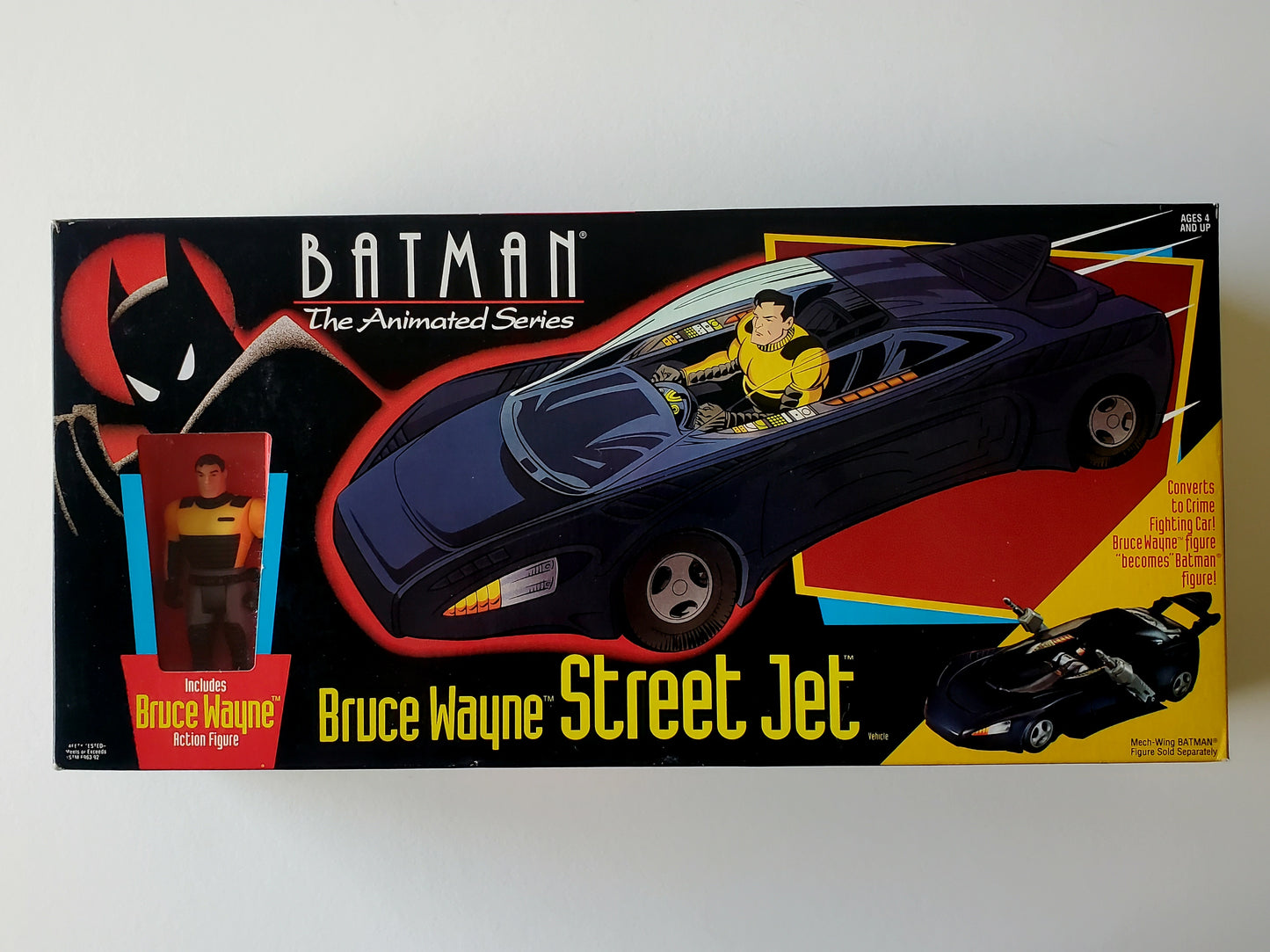 Batman: The Animated Series Bruce Wayne Street Jet Vehicle