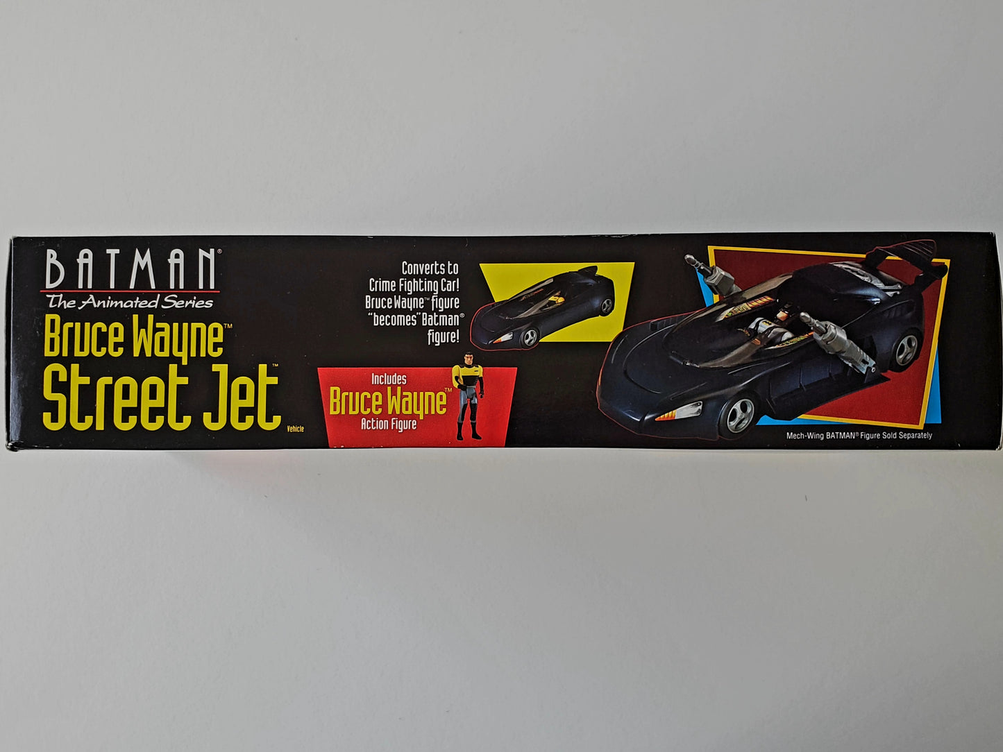 Batman: The Animated Series Bruce Wayne Street Jet Vehicle