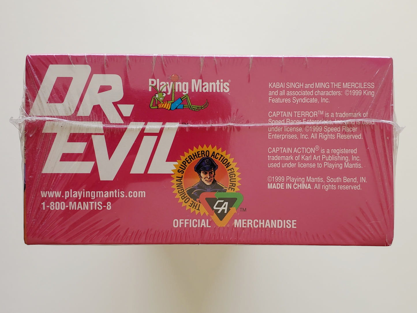 Diamond Select Dr. Evil the Sinister Invader of Earth Action Figure from Captain Action