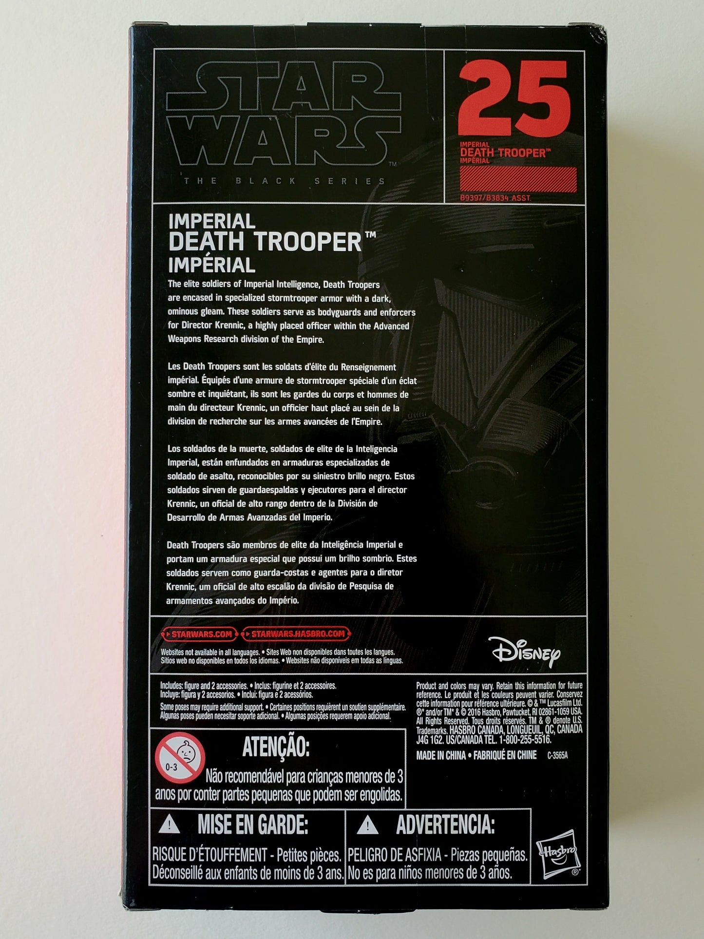 Star Wars: The Black Series Imperial Death Trooper 6-Inch Action Figure