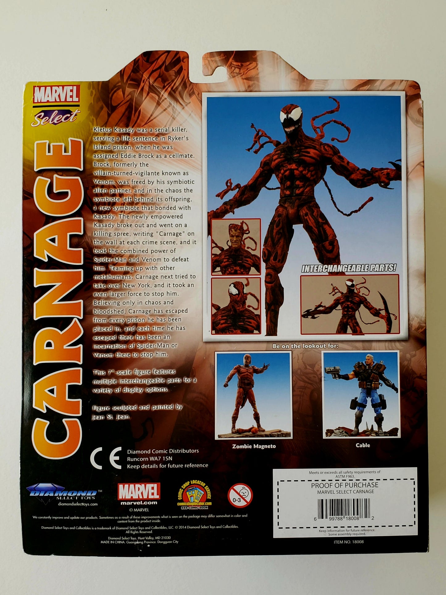 Marvel Select Carnage Action Figure