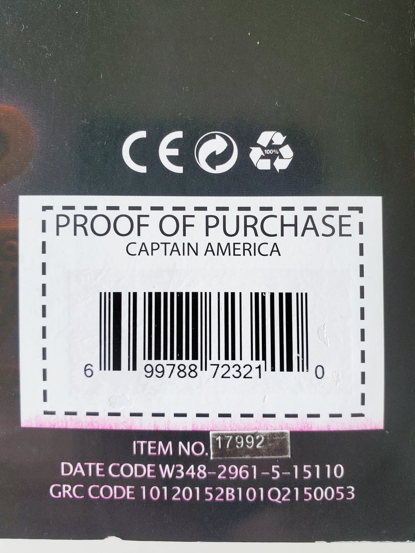 Marvel Select Exclusive Captain America Action Figure