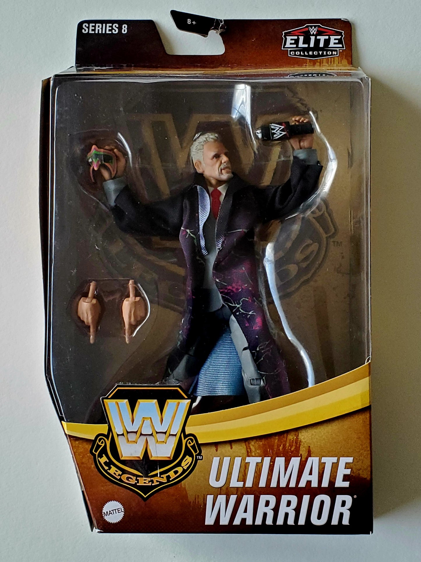 WWE Legends Elite Collection Series 8 Ultimate Warrior Exclusive Action Figure