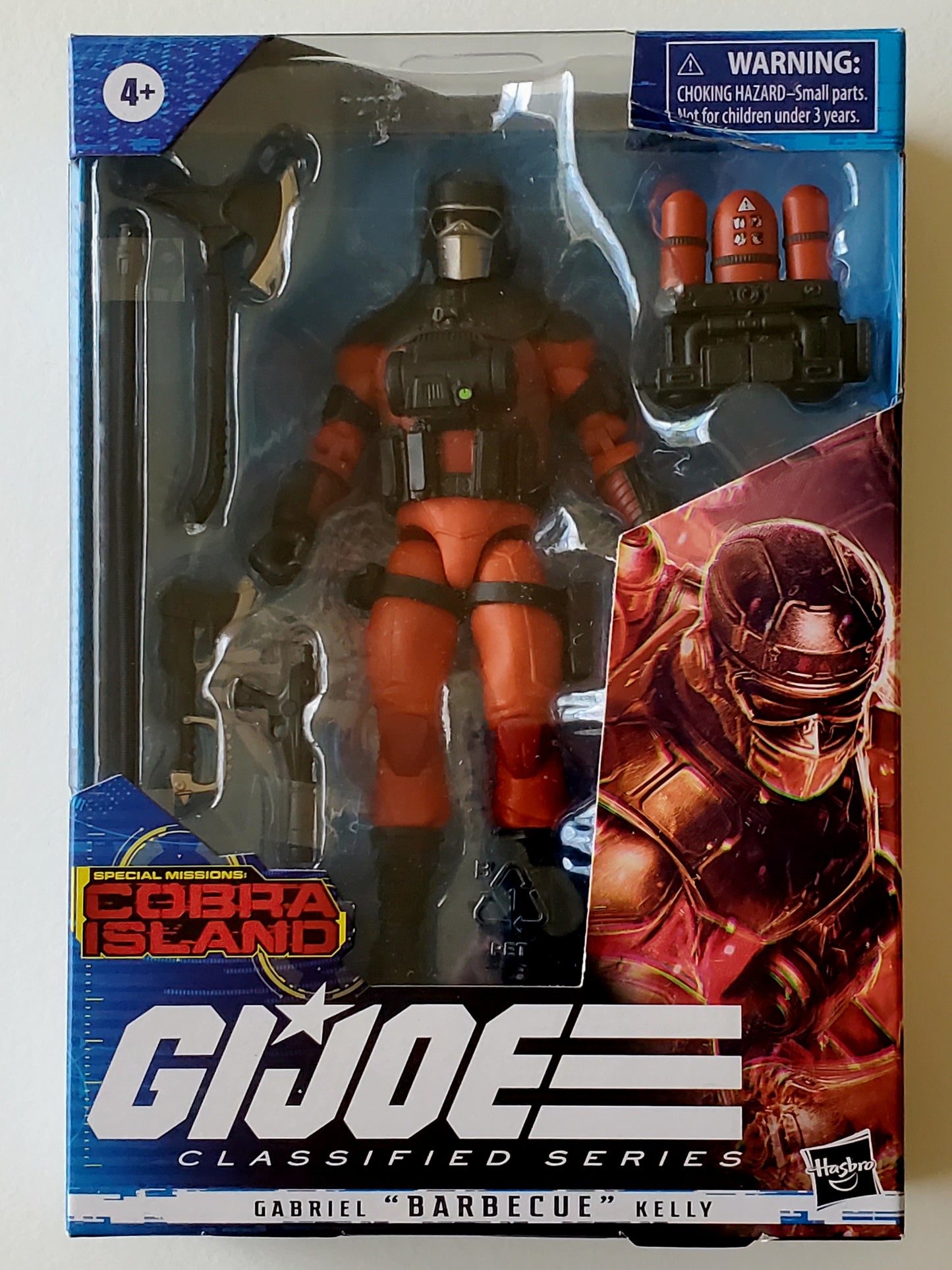 G.I. Joe Classified Series #32 Special Missions: Cobra Island Gabriel "Barbecue" Kelly 6-Inch Action Figure