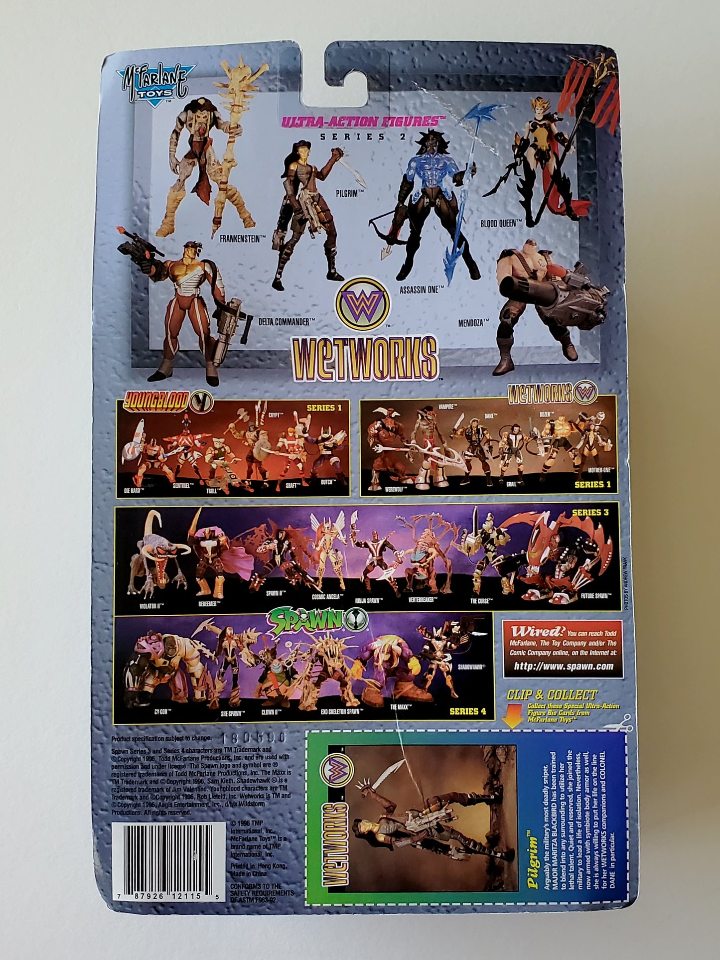 Wetworks Pilgrim (Gold Version) Action Figure