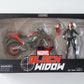 Marvel Legends Ultimate Riders Black Widow with Motorcycle 6-Inch Action Figure and Vehicle