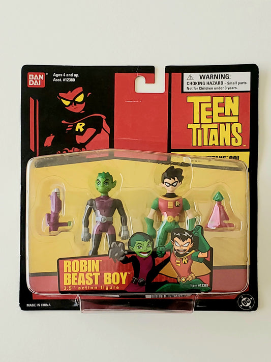 Teen Titans Robin & Beast Boy 3.5-Inch Action Figures