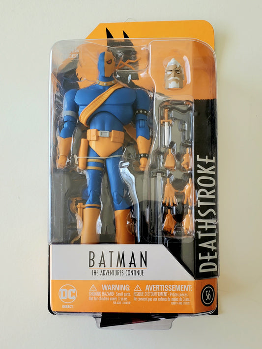 Batman: The Adventures Continue Deathstroke Action Figure from DC Direct