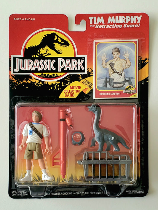 Jurassic Park Series I Tim Murphy with Retracting Snare Action Figure
