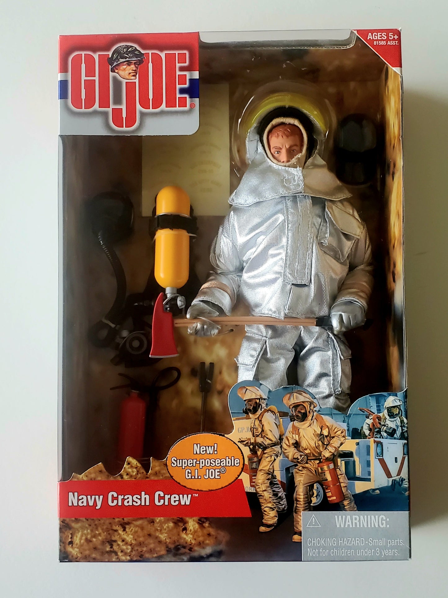G.I. Joe Navy Crash Crew (Caucasian) 12-Inch Action Figure