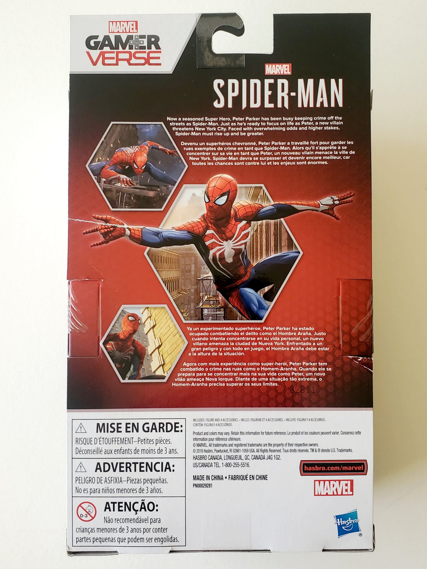 Marvel Legends Gamerverse Spider-Man (Insomniac) Exclusive 6-Inch Action Figure