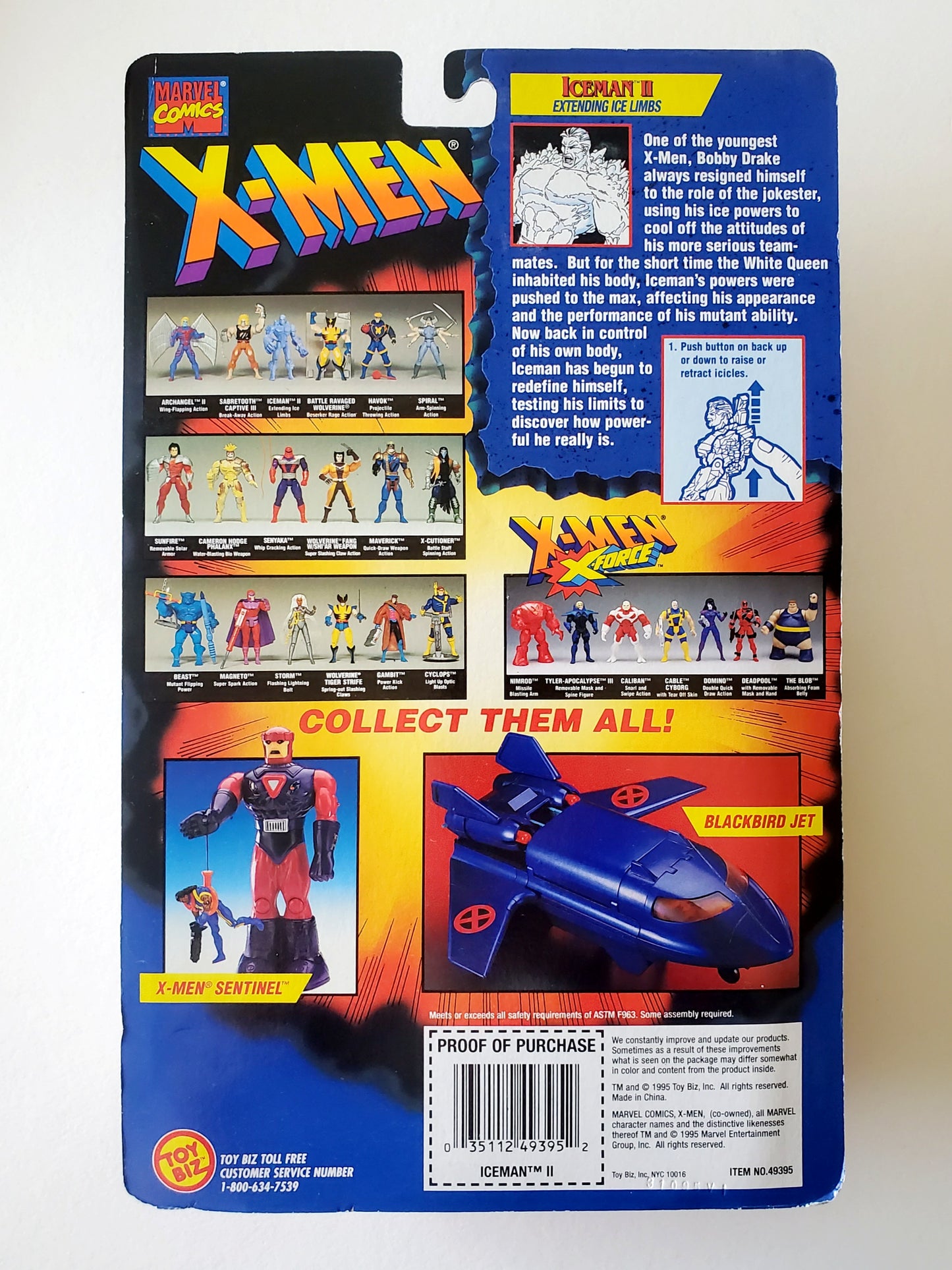 X-Men Invasion Series Iceman II 5-Inch Action Figure