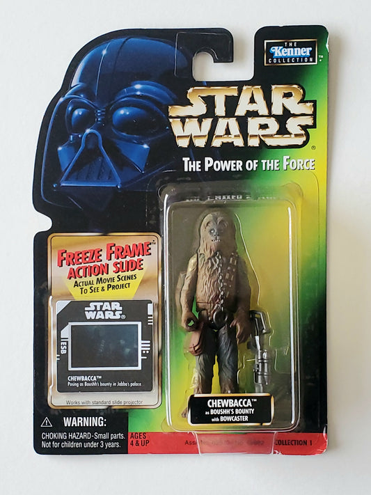 Star Wars: Power of the Force Freeze Frame Chewbacca as Boushh's Bounty 3.75-Inch Action Figure
