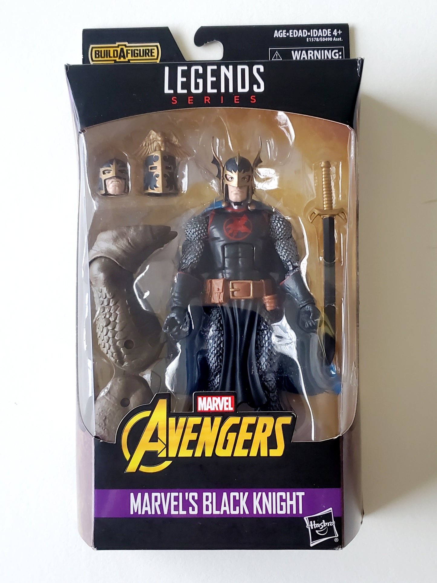 Marvel Legends Cull Obsidian Series Black Knight 6-Inch Action Figure