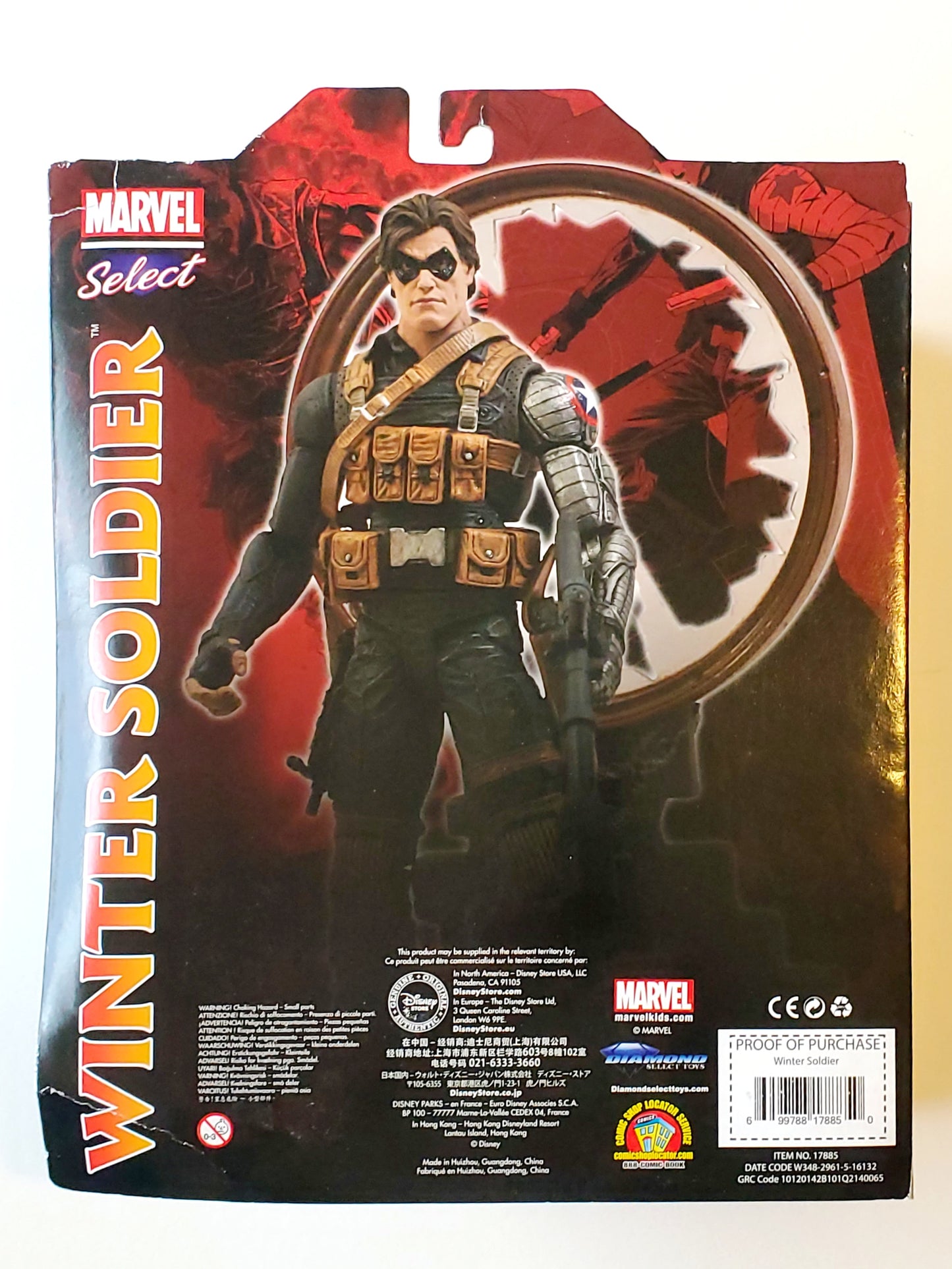 Marvel Select Exclusive Winter Soldier Action Figure