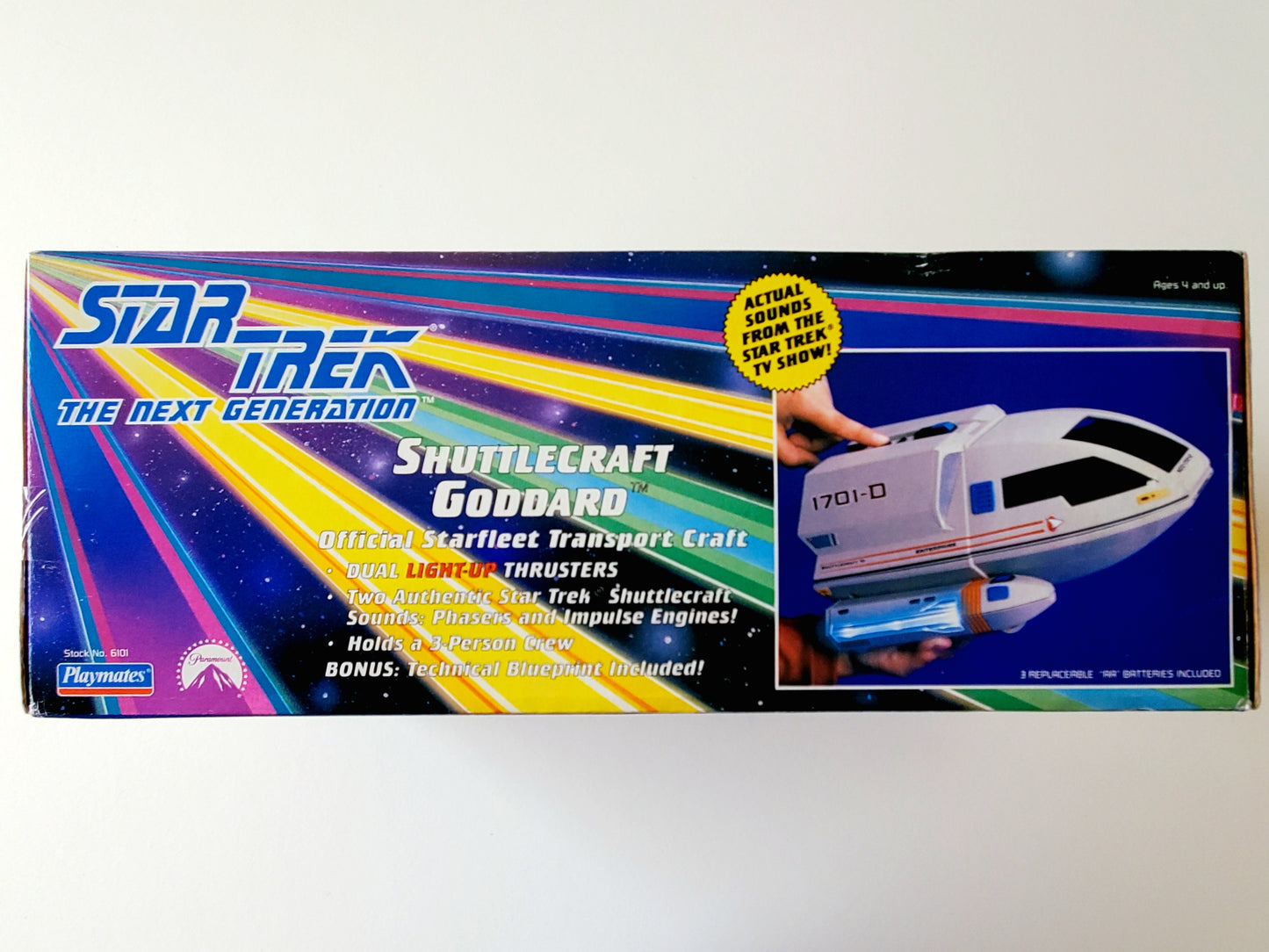 Star Trek: The Next Generation Shuttlecraft Goddard Action Figure Vehicle
