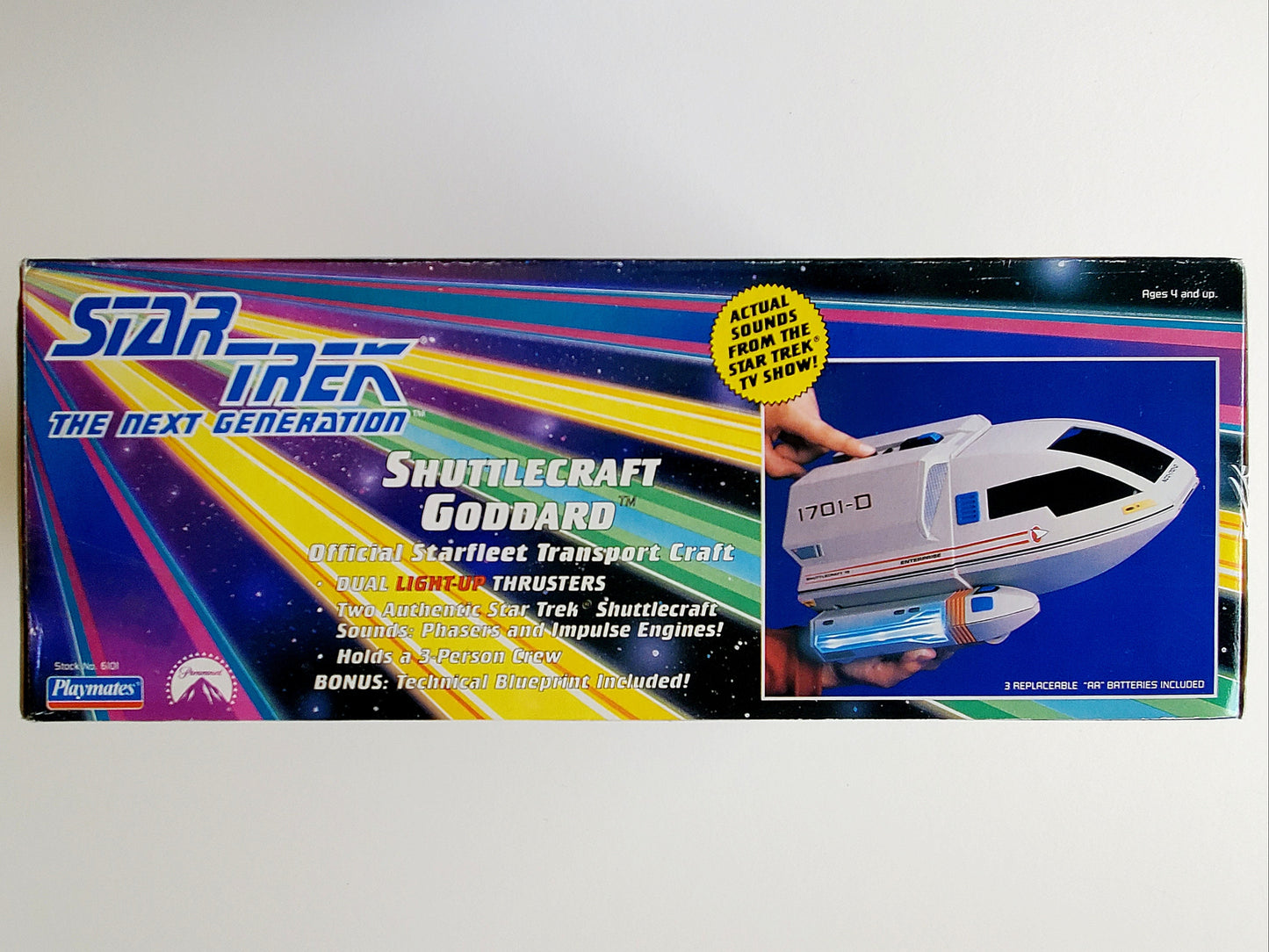 Star Trek: The Next Generation Shuttlecraft Goddard Action Figure Vehicle