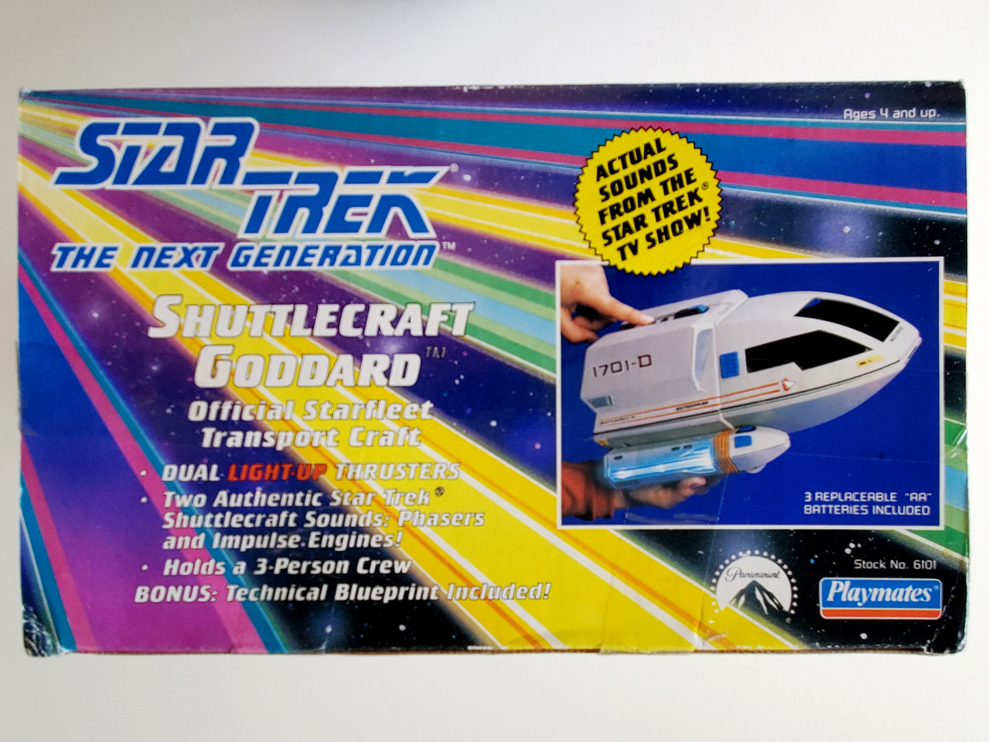 Star Trek: The Next Generation Shuttlecraft Goddard Action Figure Vehicle