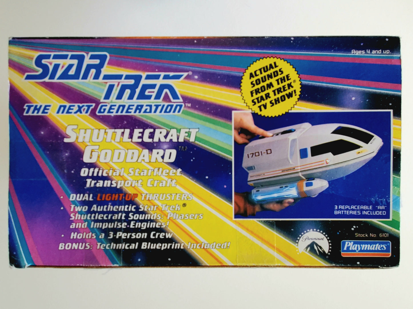 Star Trek: The Next Generation Shuttlecraft Goddard Action Figure Vehicle