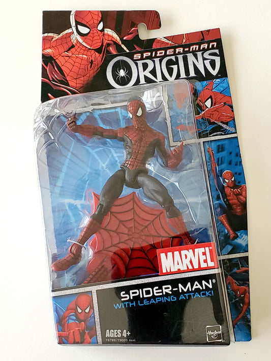 Spider-Man Origins Spider-Man with Leaping Attack 6-Inch Action Figure