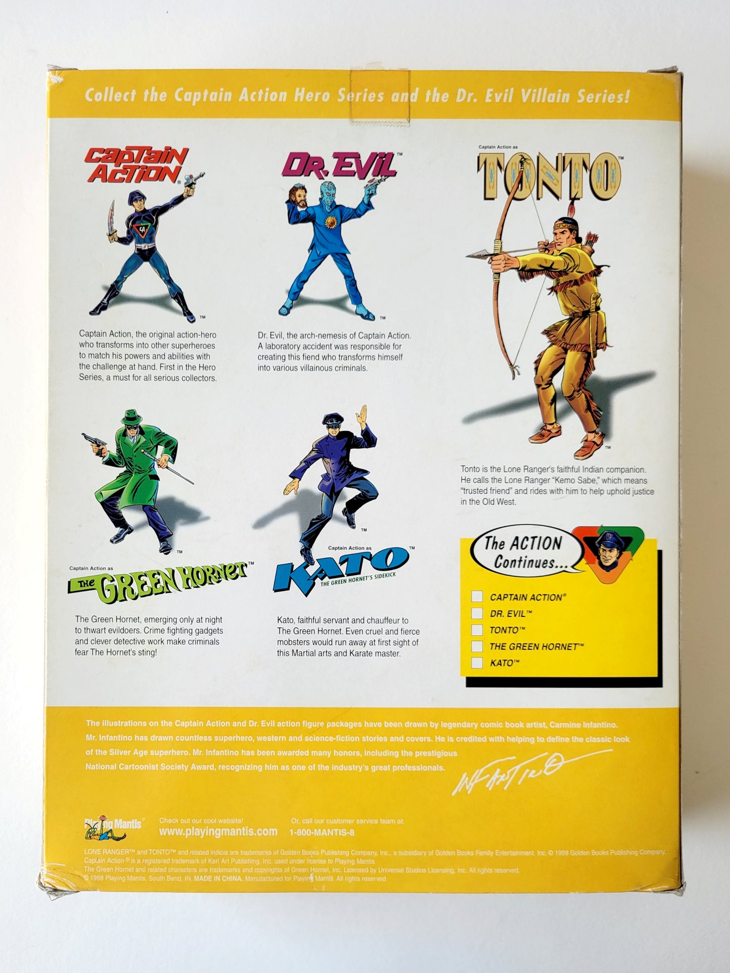 Captain Action as the Lone Ranger 12-Inch Action Figure (1998)