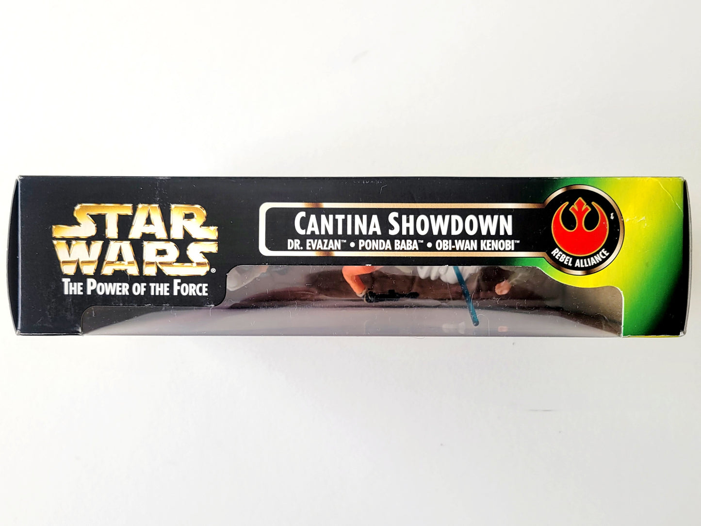 Star Wars: Power of the Force Cantina Showdown 3.75-Inch Action Figures (Dr. Evazan, Ponda Baba, Obi-Wan Kenobi)