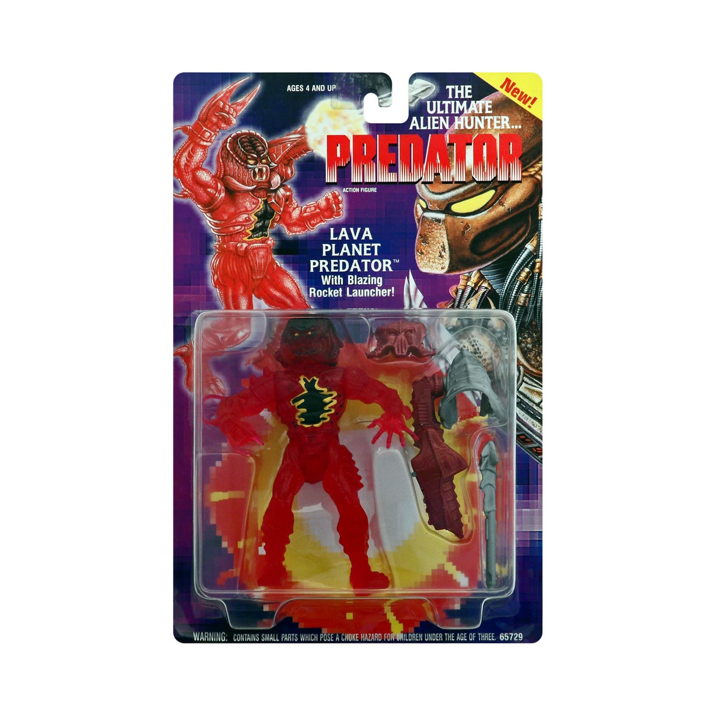 Predator Lava Planet Predator 5-Inch Action Figure, 1994