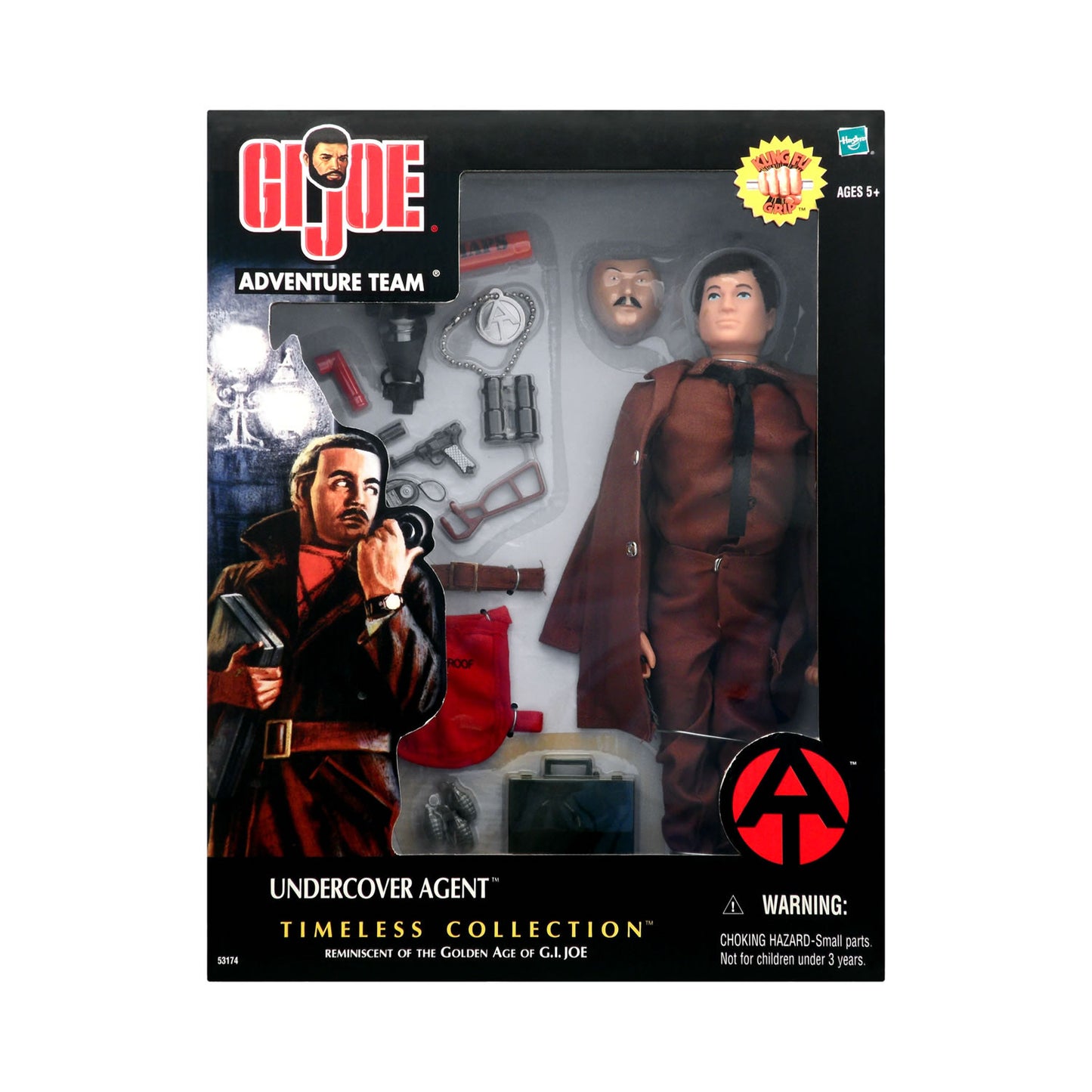 G.I. Joe Timeless Collection Adventure Team Undercover Agent 12-Inch Action Figure