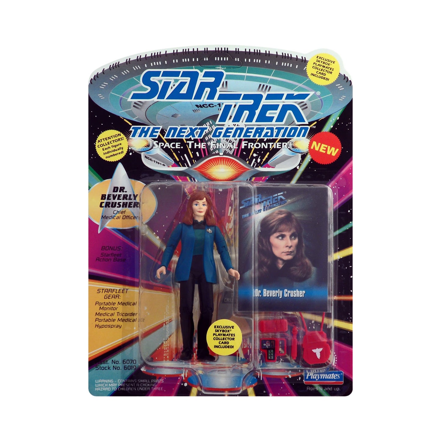 Star Trek: The Next Generation Dr. Beverly Crusher 4.5-Inch Action Figure