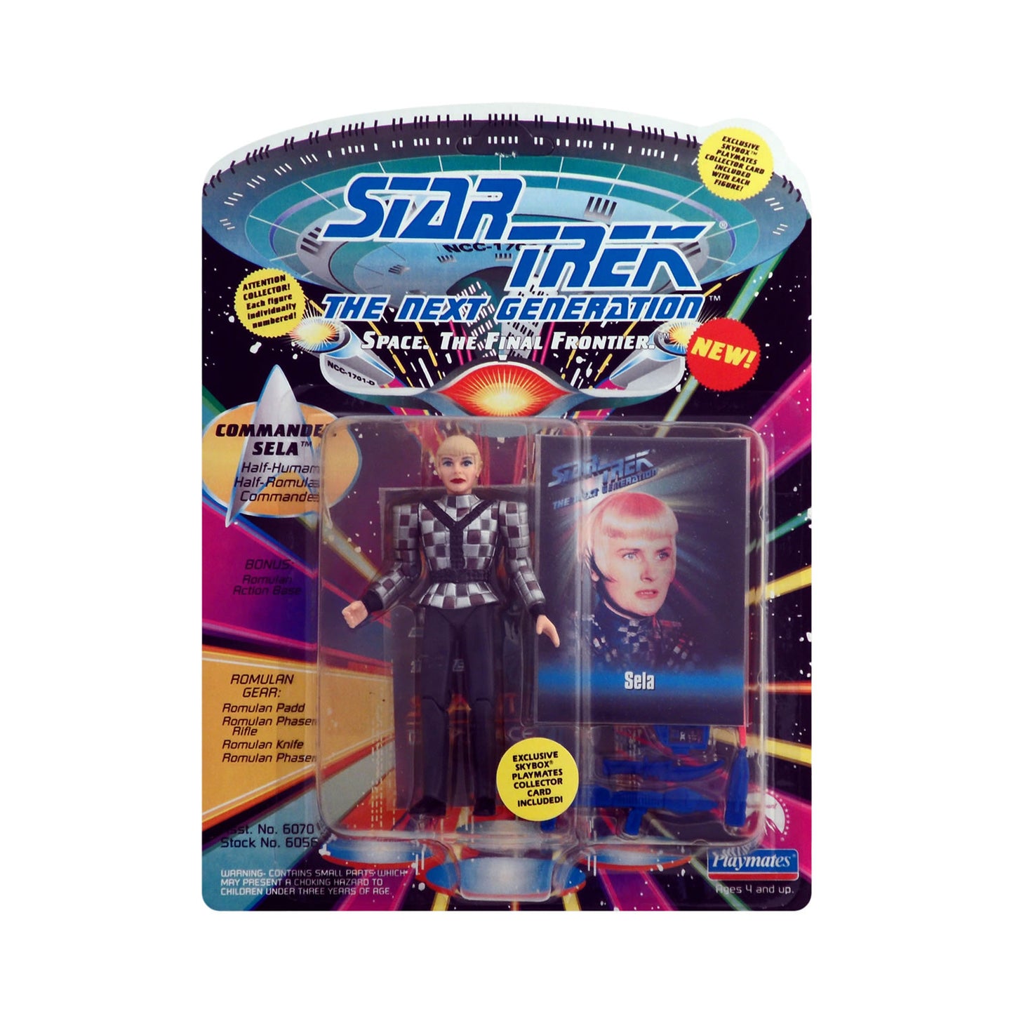 Star Trek: The Next Generation Commander Sela 4.5-Inch Action Figure