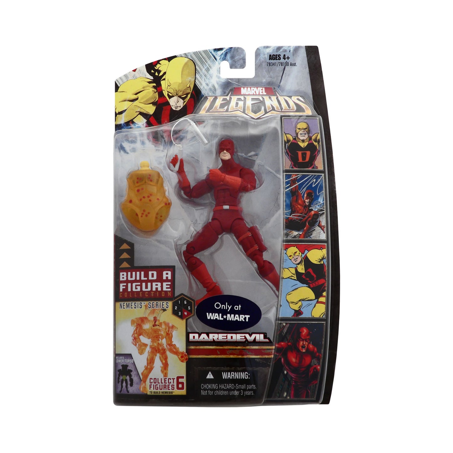 Marvel Legends Nemesis Series Daredevil (Red Costume Variant) 6-Inch Action Figure