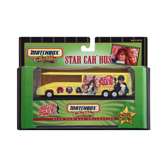 Matchbox Collectibles Star Car Bus Collection Austin Powers Yellow Bus