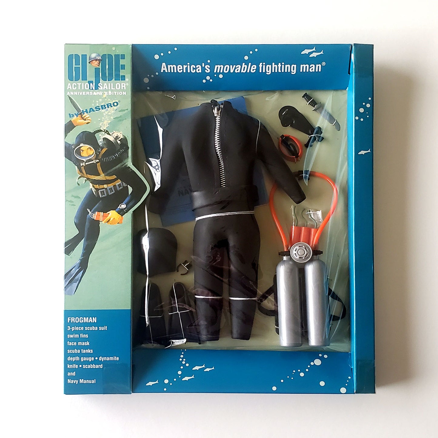 G.I. Joe 40th Anniversary Action Sailor Frogman 12-Inch Action Figure Accessory Set