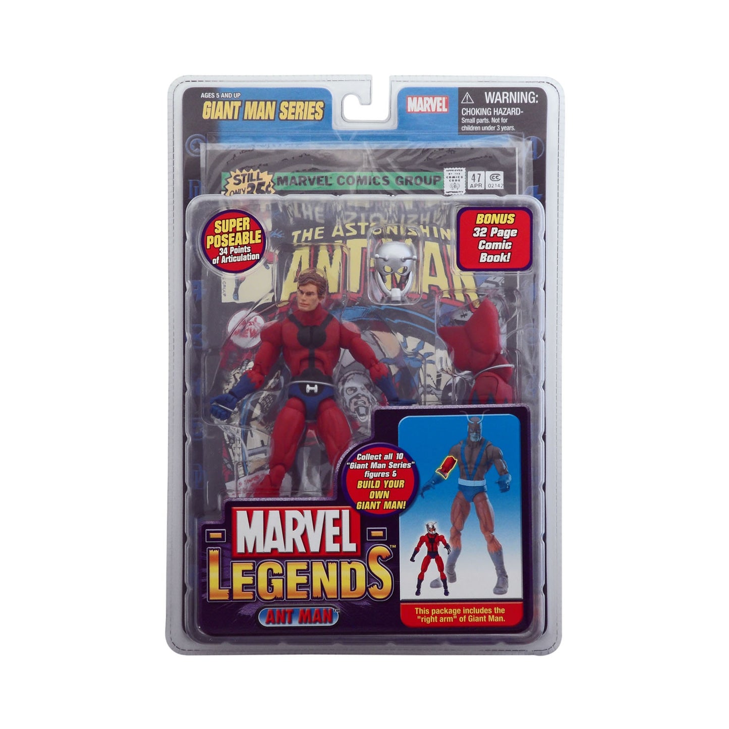Marvel Legends Giant Man Series Ant Man 6-Inch Action Figure