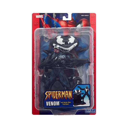 Spider-Man Classics Venom with Spider-Man Trap Base 6-Inch Scale Action Figure