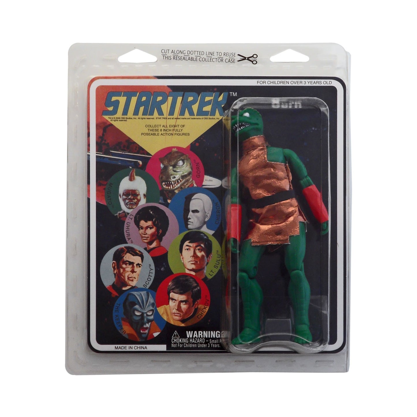 Star Trek Mego Reproduction Gorn 8-Inch Action Figure