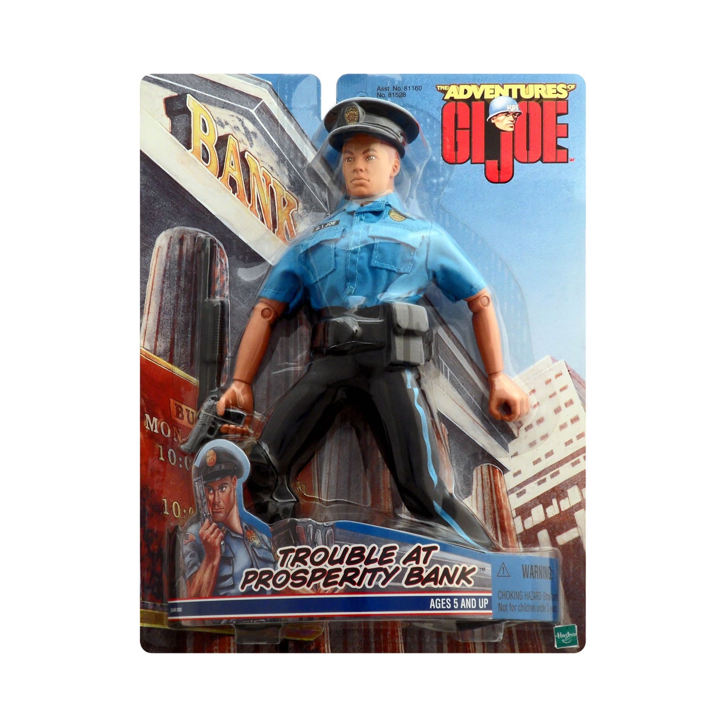 Adventures of G.I. Joe Trouble at Prosperity Bank (Caucasian) 12-Inch Action Figure